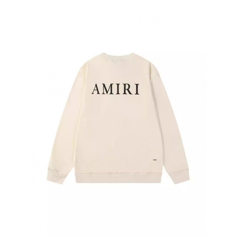 Cross-Border Wholesale Amiri Autumn and Winter New Logo Printed Lettering Loose Casual Round Neck Sweatshirt for Men and Women, Versatile Cross-Border Wholesale Amiri Autumn and Winter New Logo Printed Lettering Loose Casual Round Neck Sweatshirt for Men and Women, Versatile