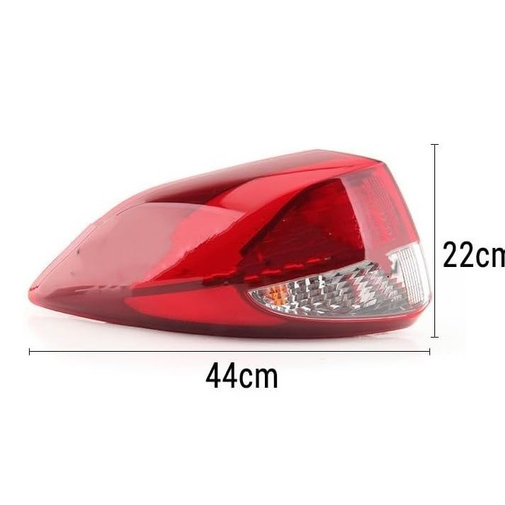 Aplicable a 15 conjuntos de luces traseras modernas de 15 - 18 años de nueva carcasa de luces traseras de Tucson, luz de freno