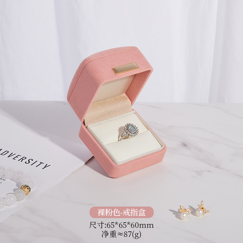 フルシルク PU レザージュエリーボックスジュエリー包装ボックスリングボックスブレスレットネックレスジュエリーボックスブレスレット収納ボックス