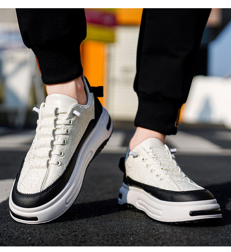 Scarpe casual da uomo Scarpe sportive Sneakers Tessuto sintetico Calzature leggere e versatili_voghion.com