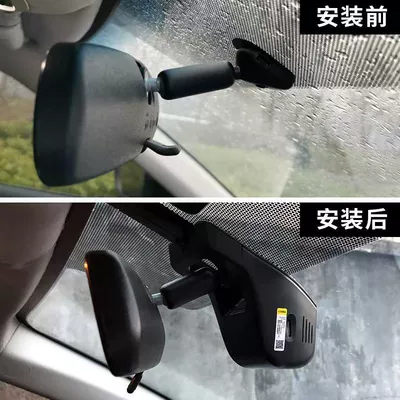 Universal car-specific dashcam, original factory, no wiring required, 4K high-definition, dual front and rear cameras, 24-hour parking monitoring