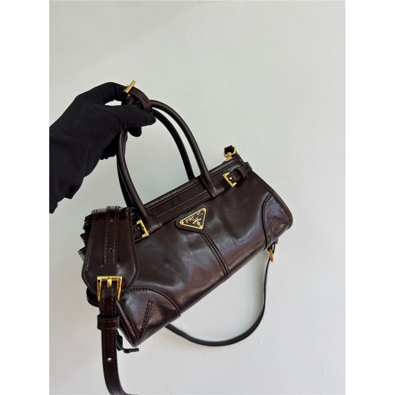 European and American Style 1Ba486 Mini Tote Bag, New Large-Capacity Oil Wax Leather Biker Handbag, Shoulder and Crossbody Bag European and American Style 1Ba486 Mini Tote Bag, New Large-Capacity Oil Wax Leather Biker Handbag, Shoulder and Crossbody Bag