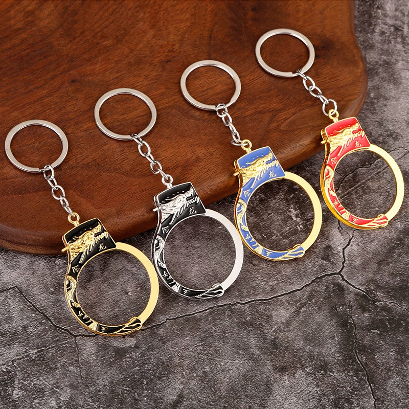Минифигурка, маленькие металлические наручники, игрушка