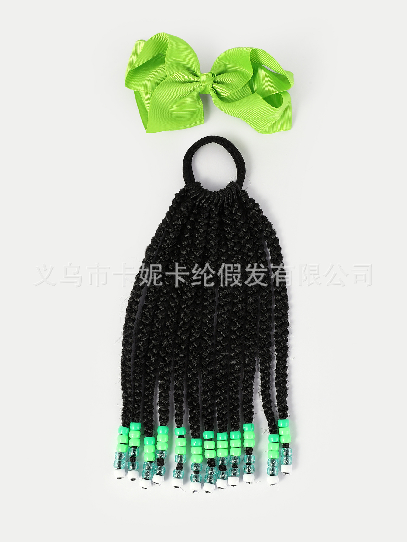 2024 nuevos niños africanos cuentas de trenza sucia cola de caballo de 14 pulgadas peloca peluca NEWLOOK