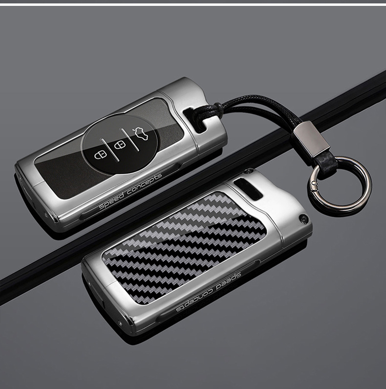 Chery Tiggo 7 Key Cover 23/24 New Model Tiggo 7 Super Edition 5X People's Edition 3X Car Metal Case with Buckle