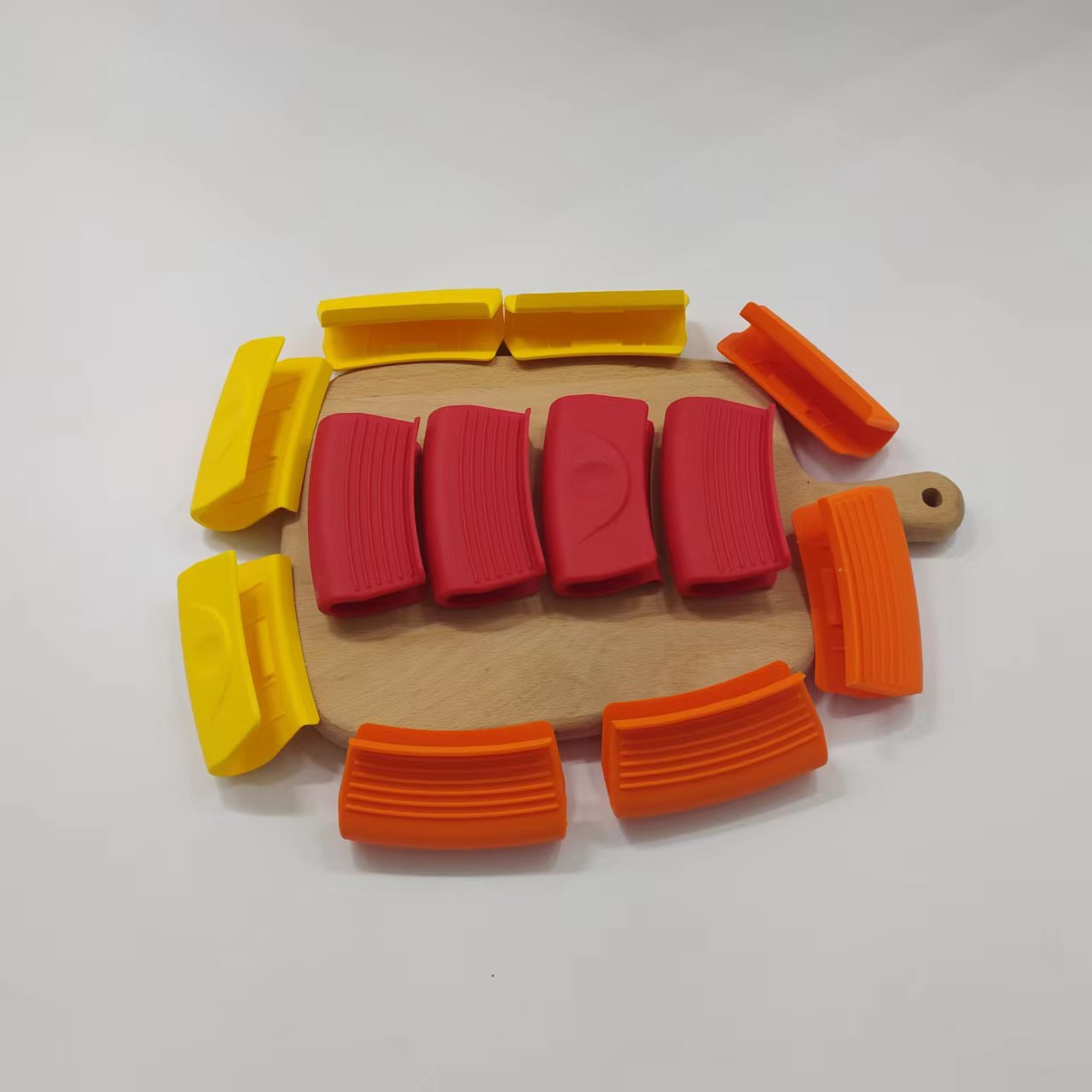 Silicone non-slip handle