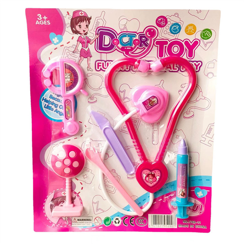 R032B pequeño doctor jugar casa juguete combinación puesto Venta caliente + 10 niña doctor juguetes al por mayor