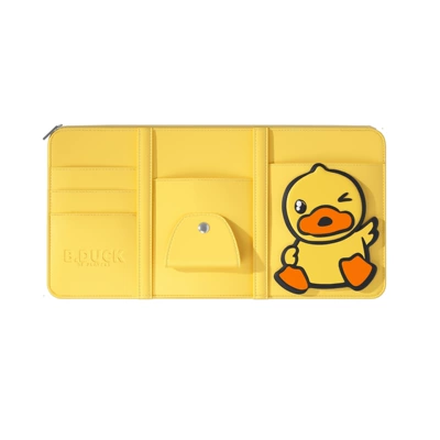 Yellow Duck Car Sun Visor: Car Glasses Clip/Bill Clip