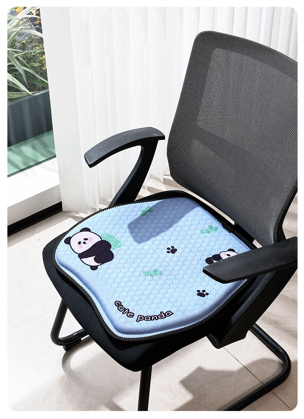 Cross-Border Summer Cartoon Honeycomb Gel Cushion Car Seat Cushion Jelly Cushion Cool Seat Cushion Car Square Cushion Seat Cushion
