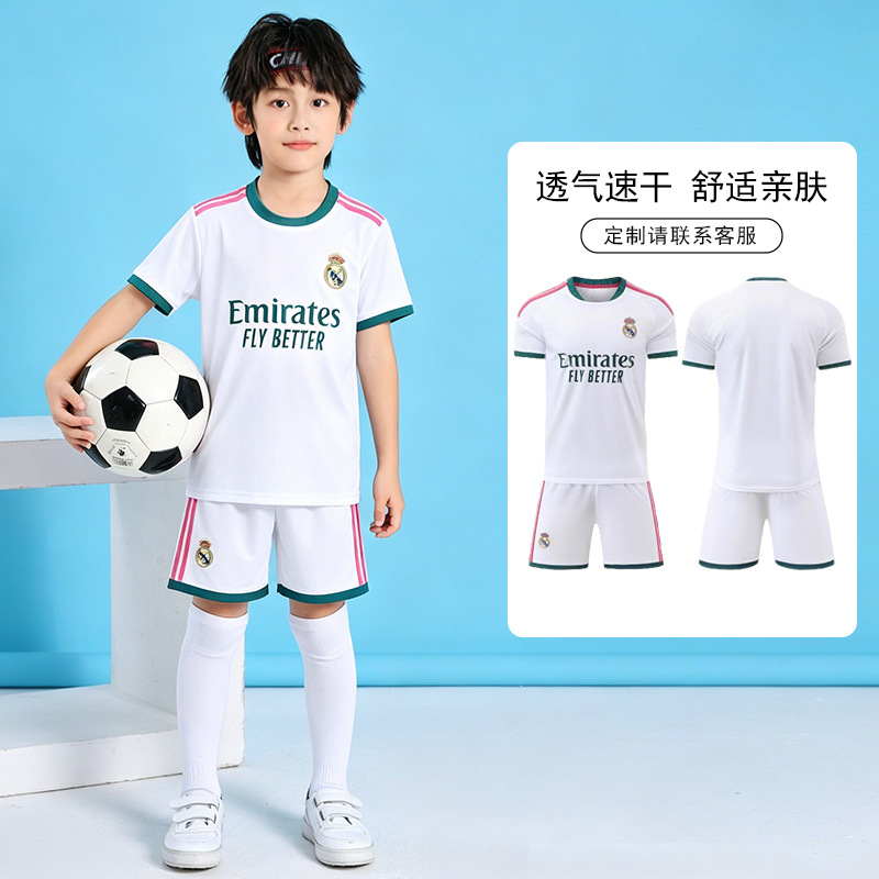 Camiseta de fútbol Ronaldo Real Madrid Santos Neymar Camiseta de entrenamiento de mangas cortas Copa del Mundo 2026 Fan Edition
