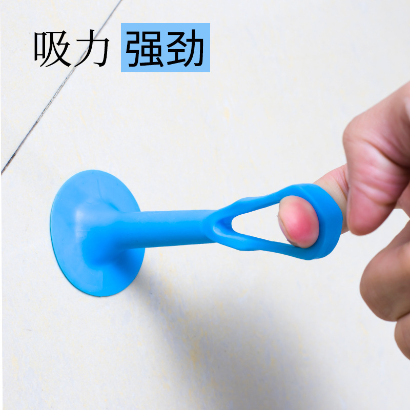 ドアハンドルドアストッパー、パンチフリー、新しいトイレドア、バスルームドアストッパー、マルチカラーシリコンウィンドウサイレントドアストッパー|undefined