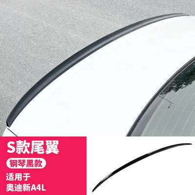 Motorcycle tail – Black Warrior Decorative Accessories - s-model-piano-black-17-26-model-a4l