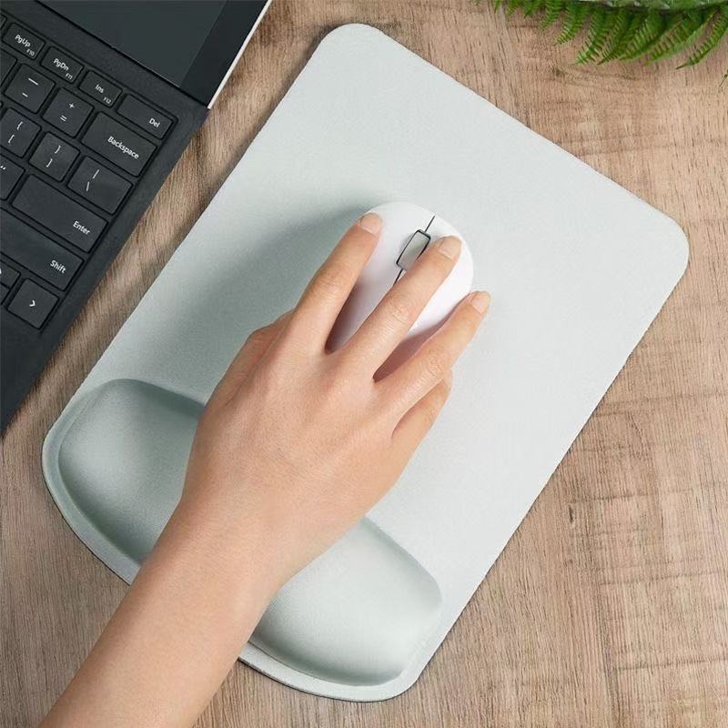 低反発マウスパッド手首パッドシンプルな大型厚みのある手首パッドかわいい女の子コンピュータオフィス小型 3D ソフトパッド|undefined