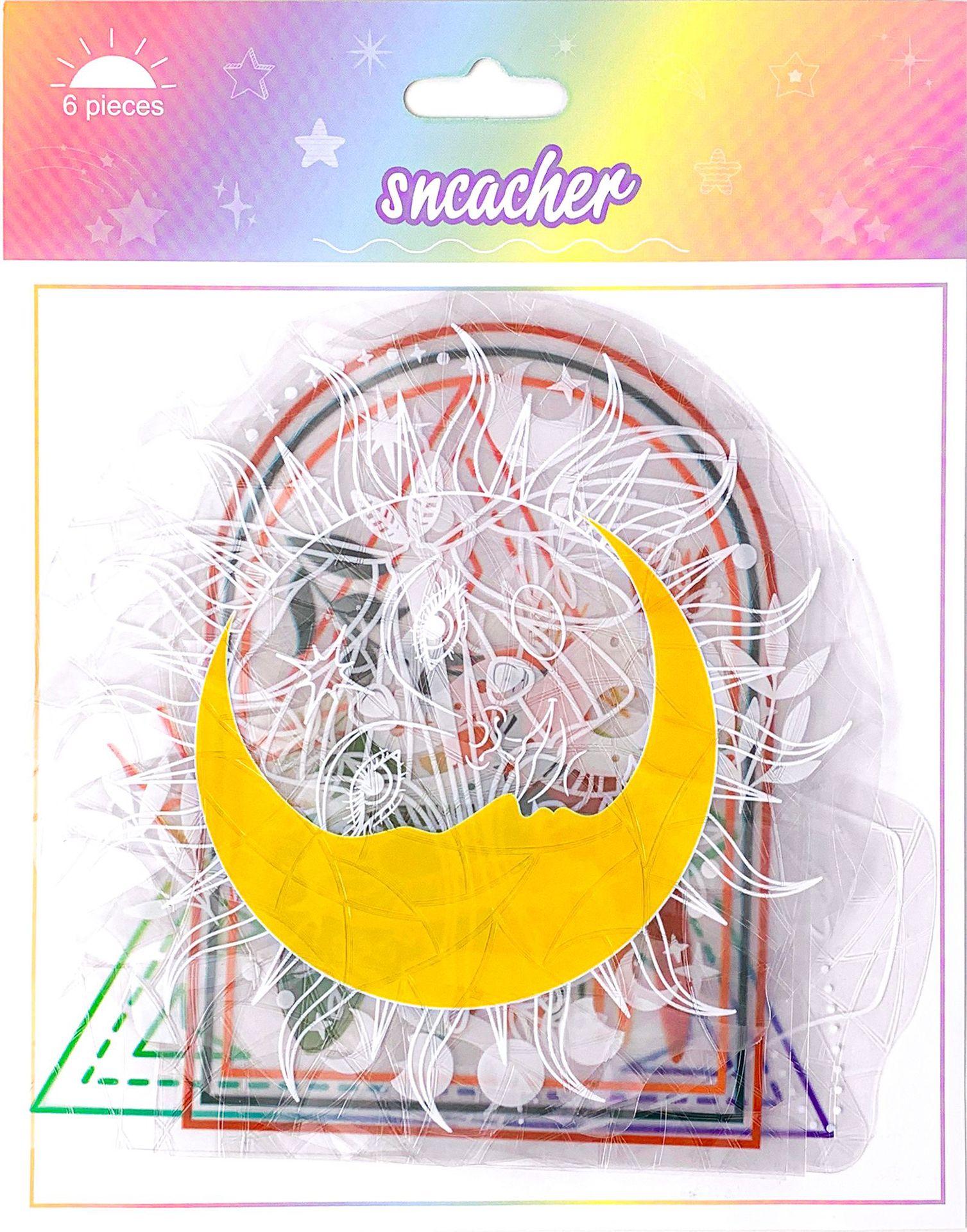 New Sunshine Catcher Window Rainbow Prism Non adhesive PVC Animal Butterfly Electrostatic Colorful Anti collision Glass_voghion.com