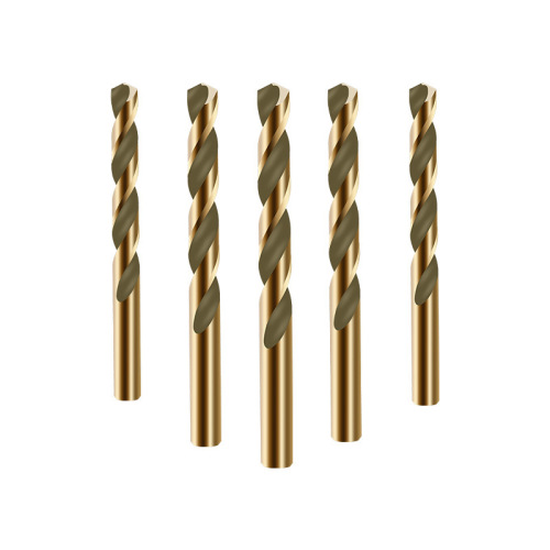 Twist drill bit for stainless steel, special cobalt-containing electric hand drill for drilling steel, super-hard tungsten steel alloy straight shank drill bit