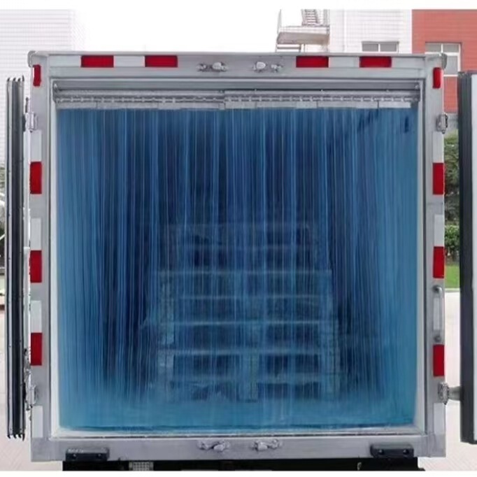 PVC cold storage special low temperature resistant soft door curtain cold-resistant air-proof hanging curtain refrigerated truck insulation reinforced leather curtain