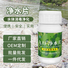 户外净水片100片消毒药片野外饮用水过滤器应急生存装备储备用品