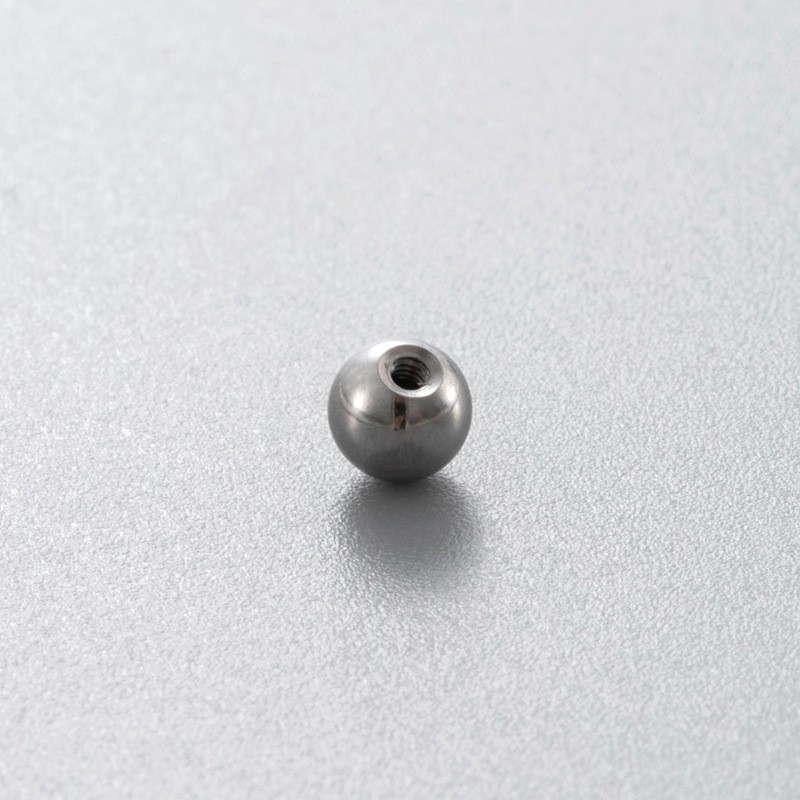 Cuentas de bola de color de acero 0,8*4mm