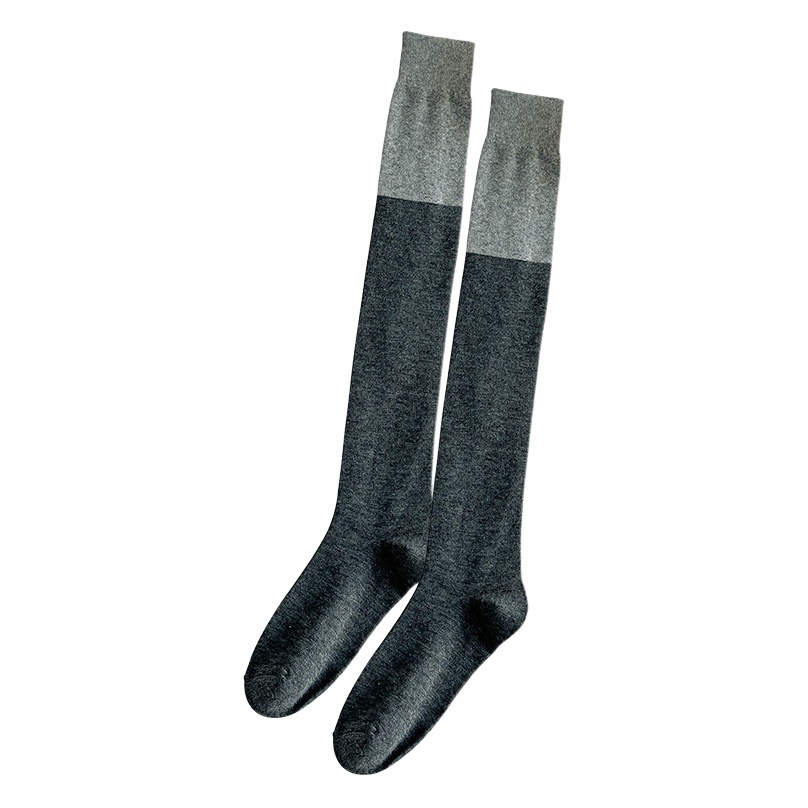 Calcetines de mujer JK calcetines de pantorrilla negro ins medias pierna que forma calcetines de rodilla Otoño e Invierno calcetines de mujer japoneses calcetines de media pantorrilla
