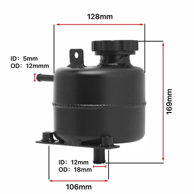 Aluminum Alloy Oil Bottle Coolant – Water tank