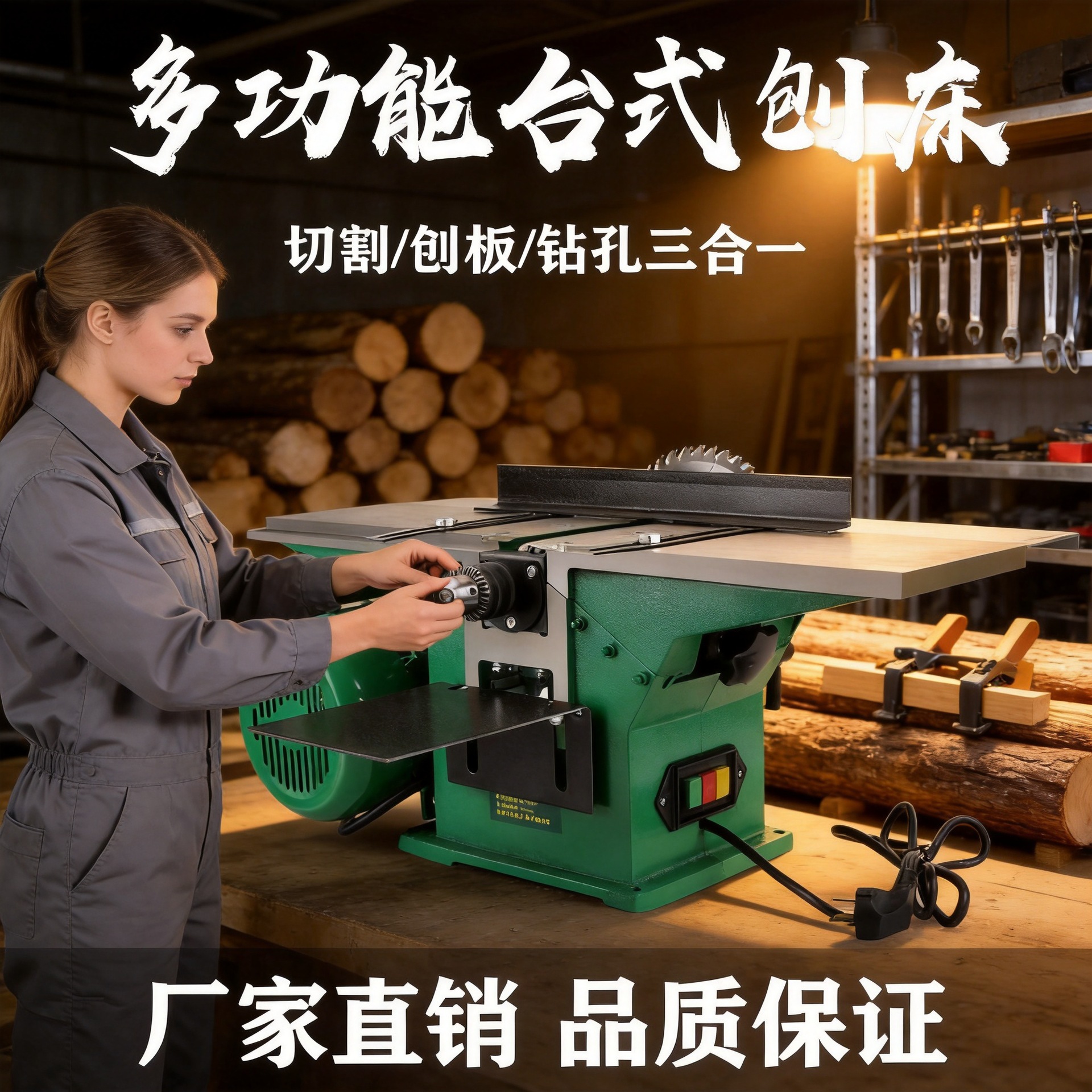 物超所值刨削木机120/150/200全新120型木工刨木工机械木工工具