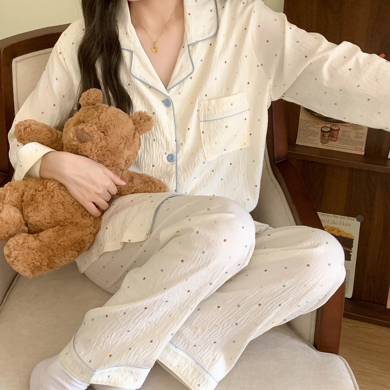 (가슴패드 없음) [윤두면] 무지개콩 긴팔+바지