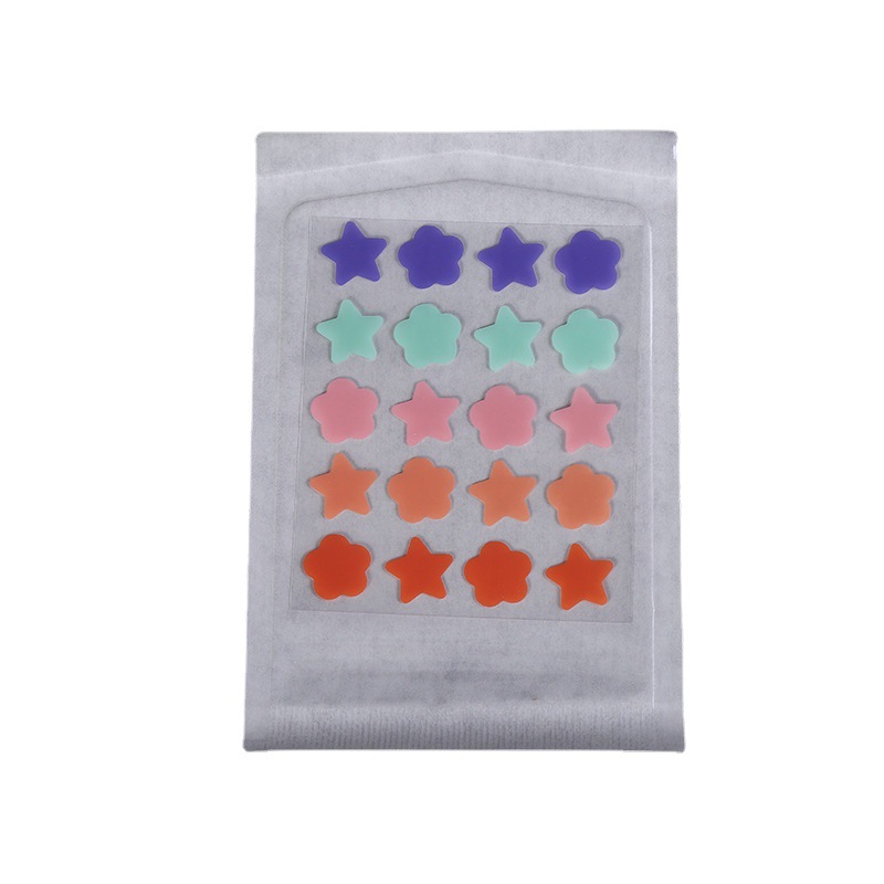 Pegatinas para el acné de gel de agua, aceites esenciales invisibles, parches para el acné, correctores y acné, uso diario y nocturno, aprobación del fabricante de cuero artificial