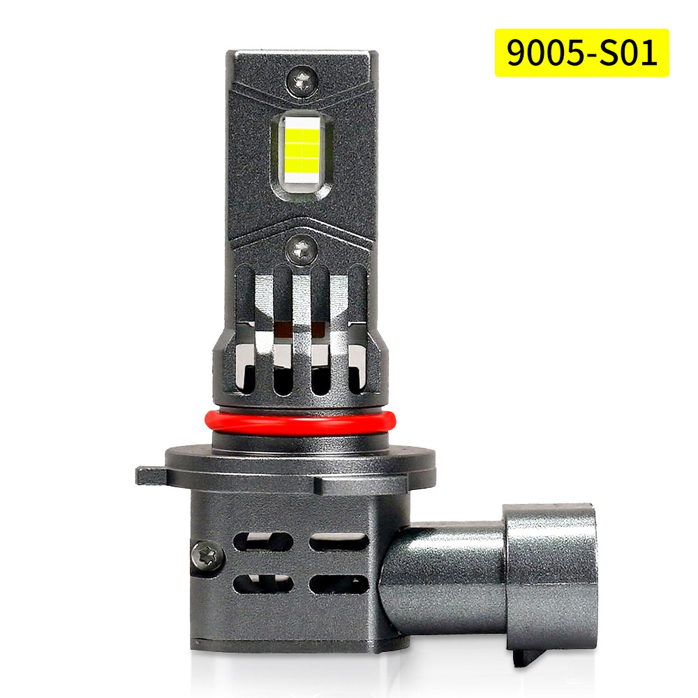 Auto led faro 9005 alto brillo enchufable 3570 seis núcleos de alta potencia auto-decodificación faro image 6