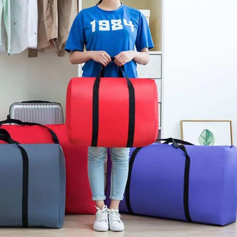 Bolsa de tela Oxford Nuevo 2023 de moda bolsa de equipaje impermeable de gran capacidad tejida bolsa de almacenamiento fuente al por mayor