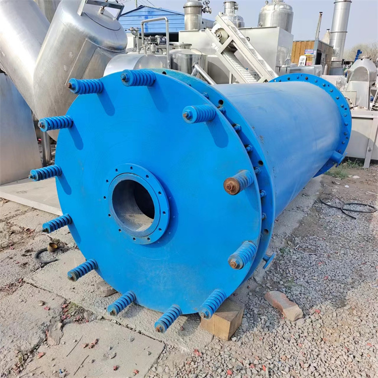 供应二手壳管式换热器 材管壳式工业强制循环挥发器列管式冷凝器