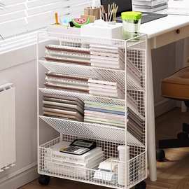 杂志架落地ins书架报纸报刊海报收纳架书报手册展示架资料置物