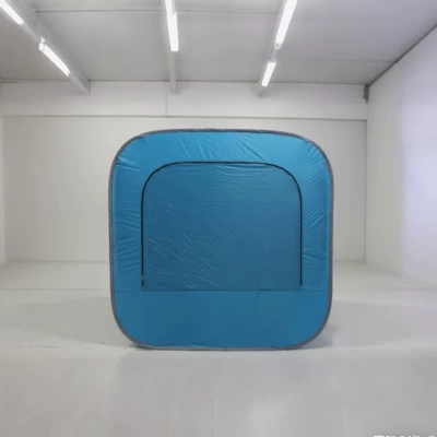 Avtomobil dam çadırları Tent Simple Multi-Person Waterproof - sky-blue-3-4-people