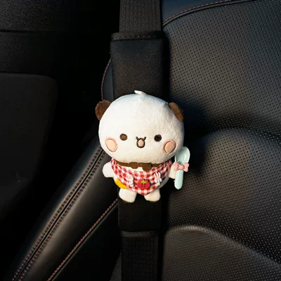 Seat belt shoulder pad | Shoulder Cover - take-a-spoon-of-tomatoes-and-pocket-one-or-two-black-shoulder-pads