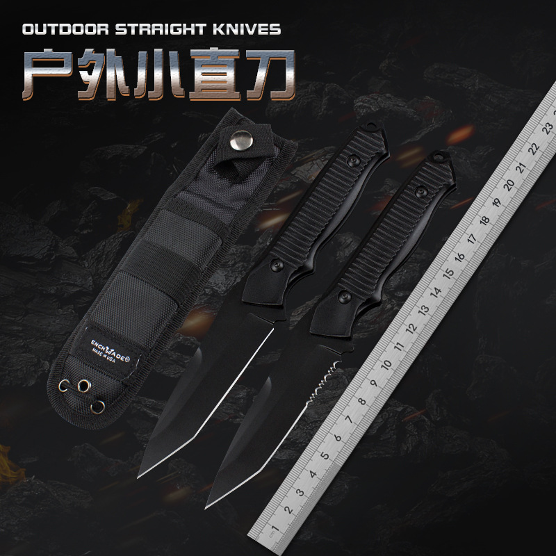 猎虎140BK多功能户外野外生存刀具龙骨一体直刀高硬度吃肉小刀
