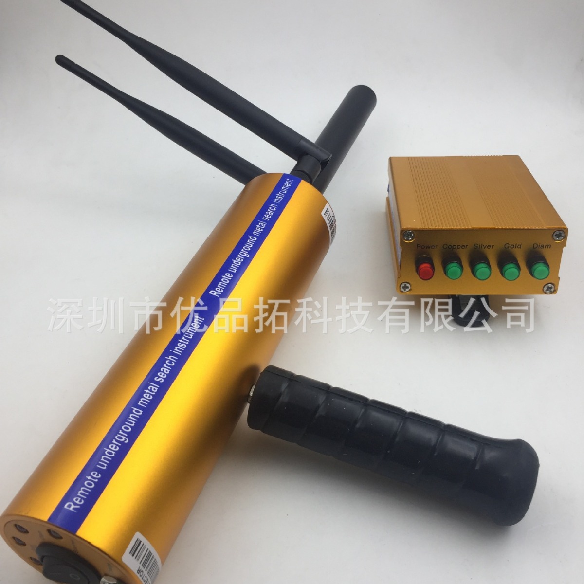 新品双探头增强信号探测技术AKS PLUS升级版地下金属探测器