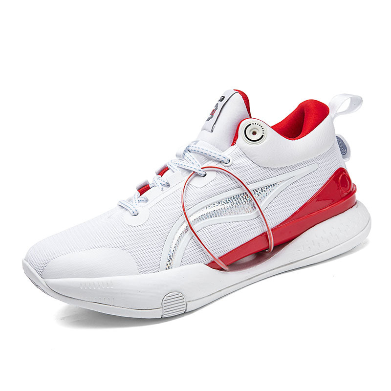 Flash 8 zapatos de baloncesto masculino y femenino respirables antideslizantes desgaste entrenamiento de estudiantes zapatos de baloncesto zapatos deportivos juveniles