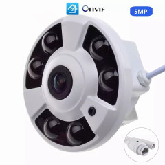 ネットワークパノラマ360度監視赤外金属1080p hdカメラpoe魚眼防犯5mpカメラ