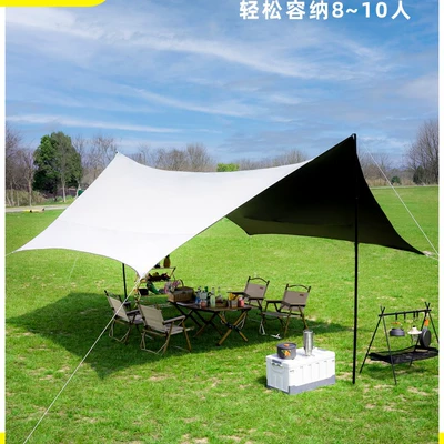 Avtomobil yan çətirləri: Waterproof Black Glue Silver-Coated Sunshade
