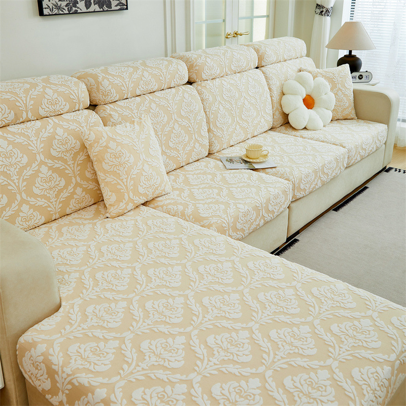 Jacquard Sofa Cover Non-slip Imperial Concubine Four Seasons Universal Sofa Cover Stretch All-inclusive Universal 2024 Cushion Cover New Style