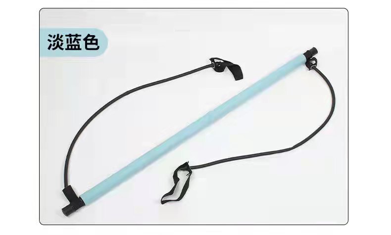 プラスティック多機能フィットネス棒ヨガプラスティック器材家庭用弾力運動訓練臀部引きひも|undefined