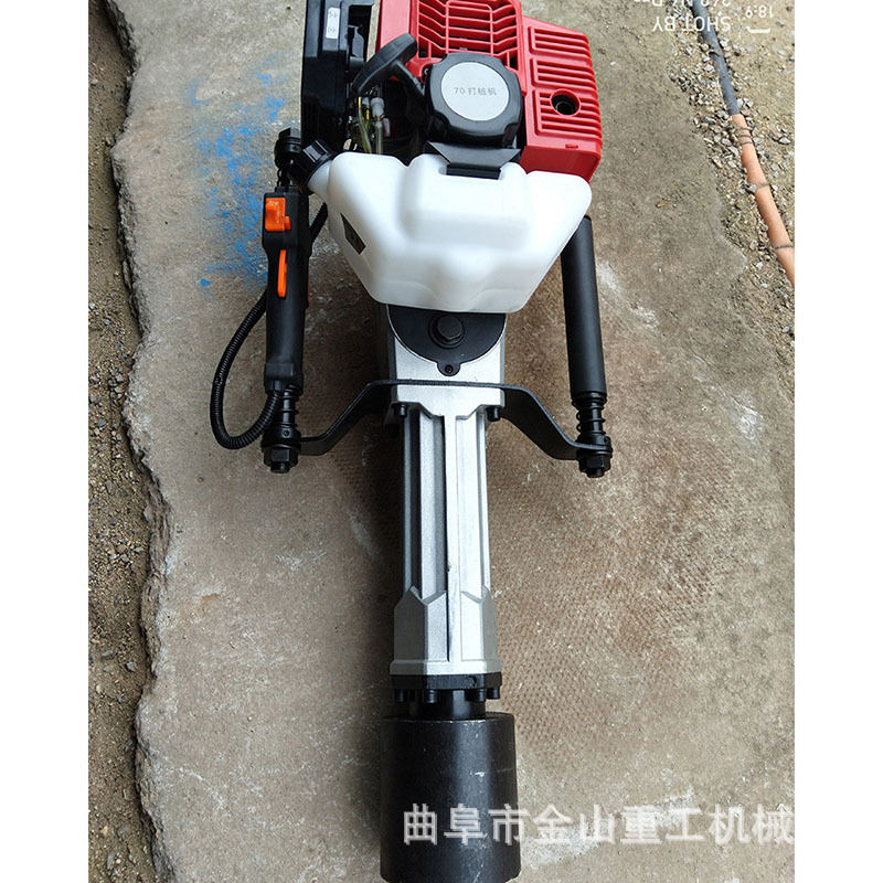 手提式手提式打桩机 汽油园林打桩机 新型篱笆汽油打桩机