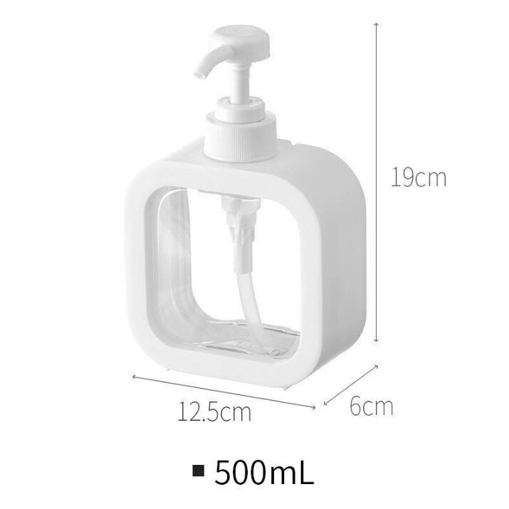 分注瓶透明手洗い液シャンプー入浴剤収納瓶プラスチックプレス可視乳液分注空瓶|undefined