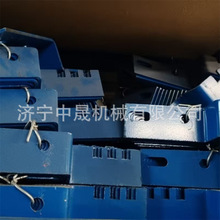 平形下托辊吊耳 托辊吊架 下托辊挂耳带 爬钩 皮带输送机托架