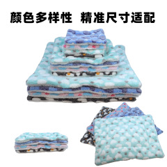 宠物法兰绒棉垫猫咪兔子龙猫仓鼠荷兰猪加厚保暖窝垫 厂家直销