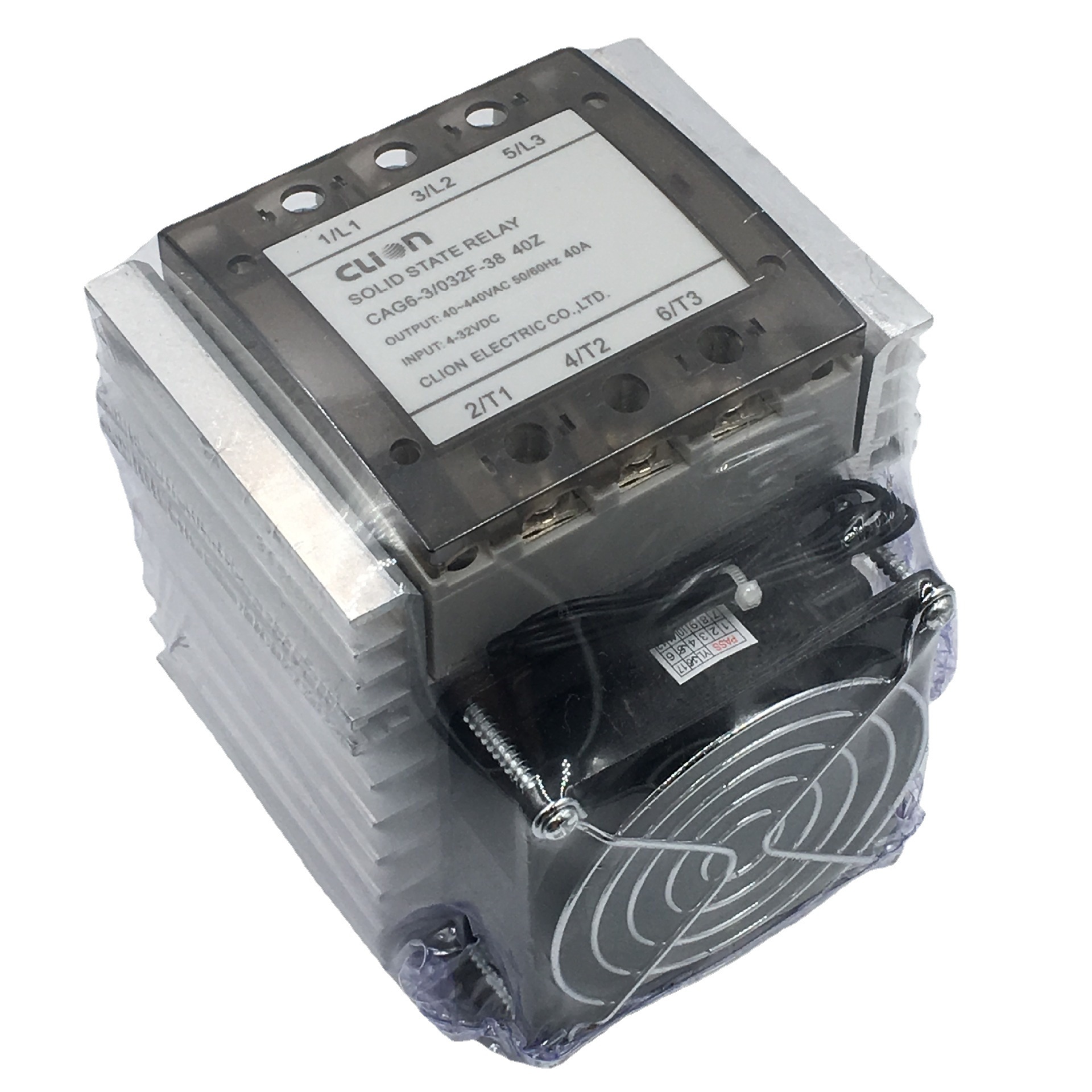 原装欣大CLION导轨式三相固态继电器 CAG6-3/032F-38 40Z