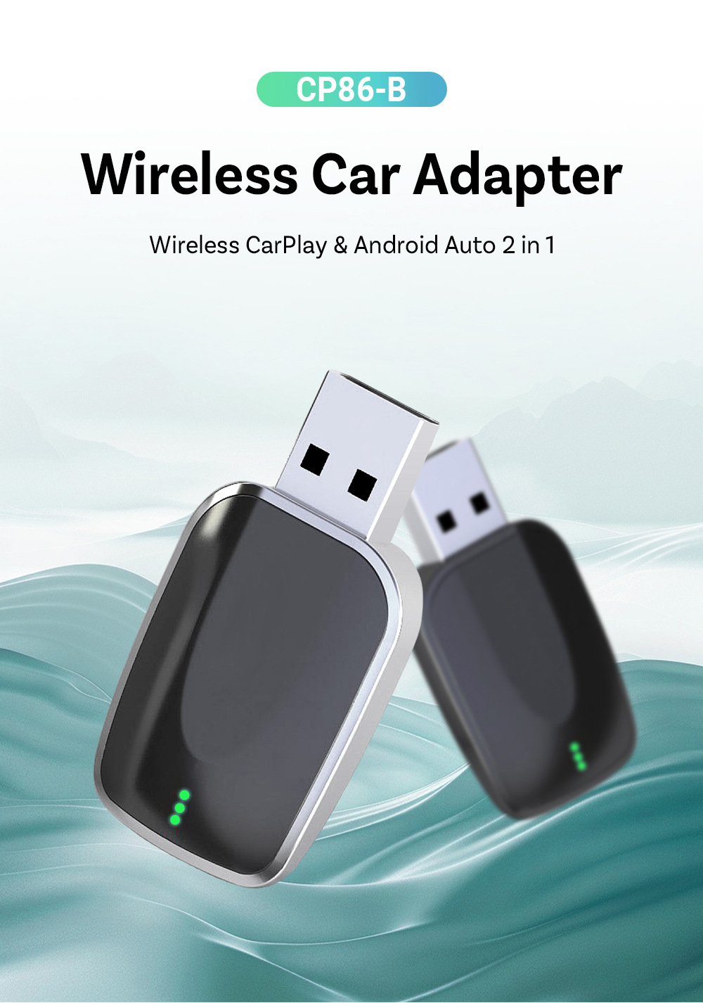 Wireless Carplay Box Oem Oem Customized Export Cross-Border Popular Smart Car-Machine Interconnection Carplay Box
