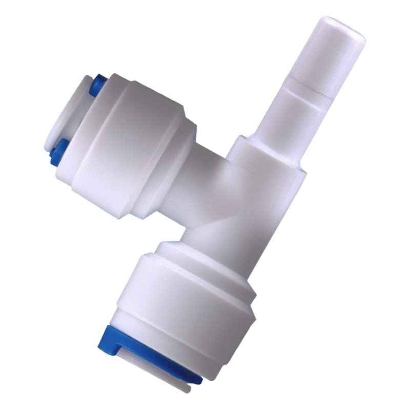 Venta al por mayor 2-punto enchufe taladro de tres vías medio 2-punto enchufe taladro dos-lado tres-tenedor agua purificador perno conector 7011