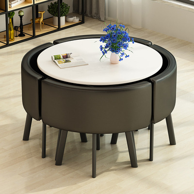 Mesa de comedor disponible para uso doméstico, apartamento pequeño, mesa de comedor, tienda, mesa de negociación, mesa y silla, mesa redonda de recepción