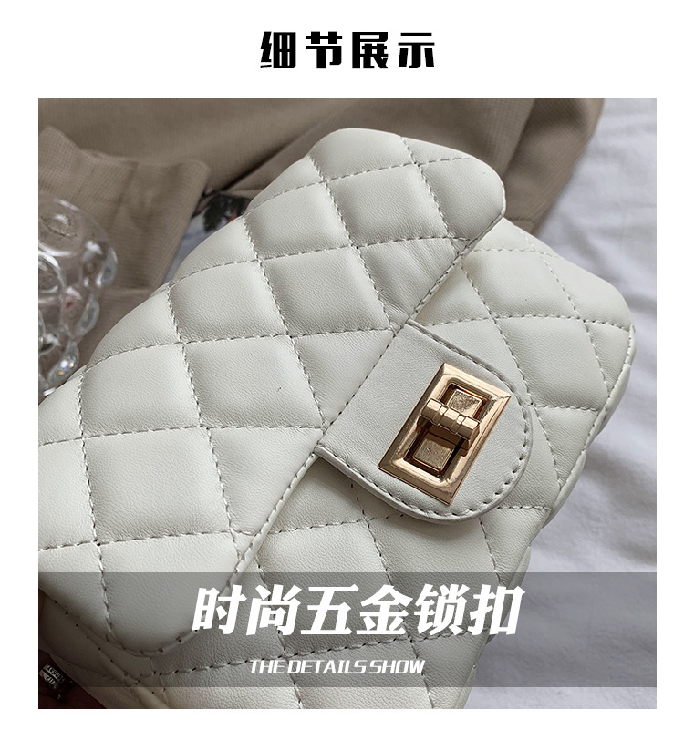 Korean Chain Shoulder Messenger Pearl Bag display picture 22