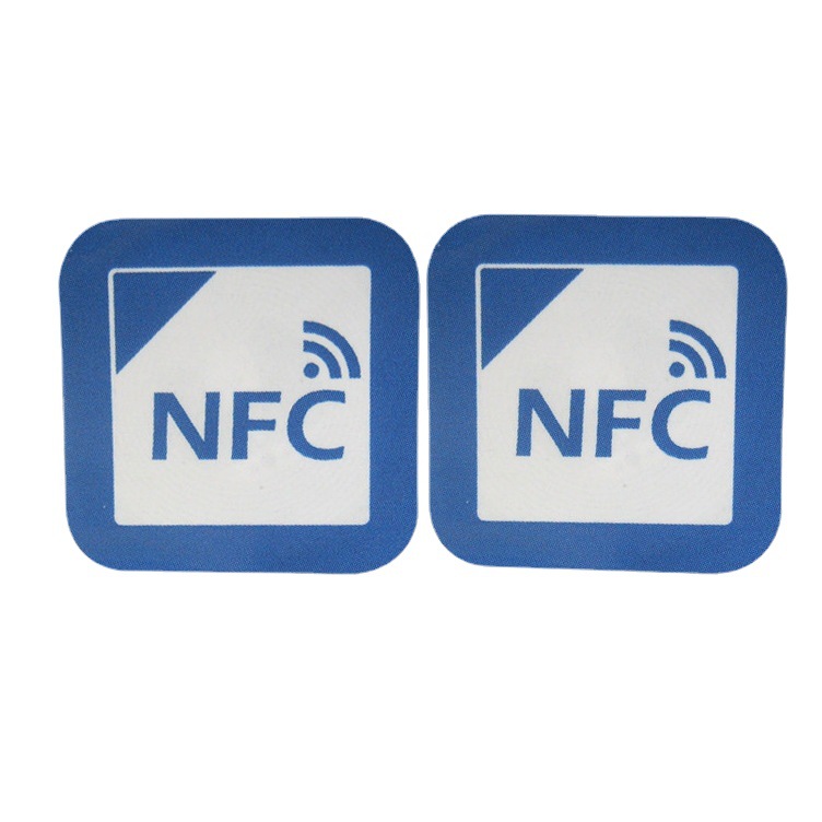定制高射频不干胶标签图书管理支付消费门禁可用NFC标签